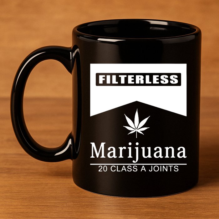 Marijuana 11oz C Handle Ceramic Mug