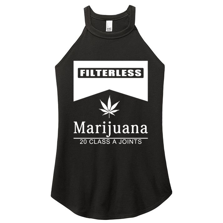 Marijuana Women's Perfect Tri Rocker Tank
