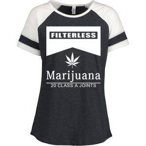 Marijuana Enza Ladies Jersey Colorblock Tee