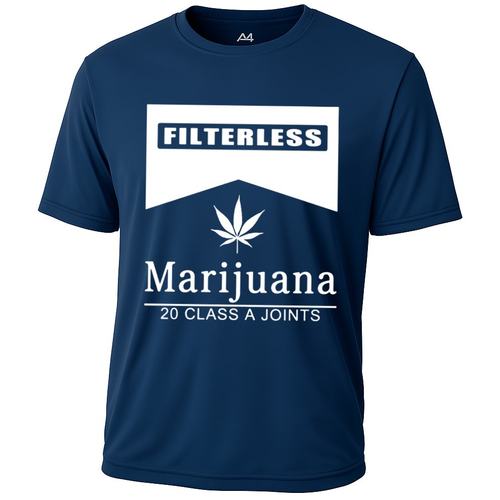 Marijuana Cooling Performance Crew T-Shirt