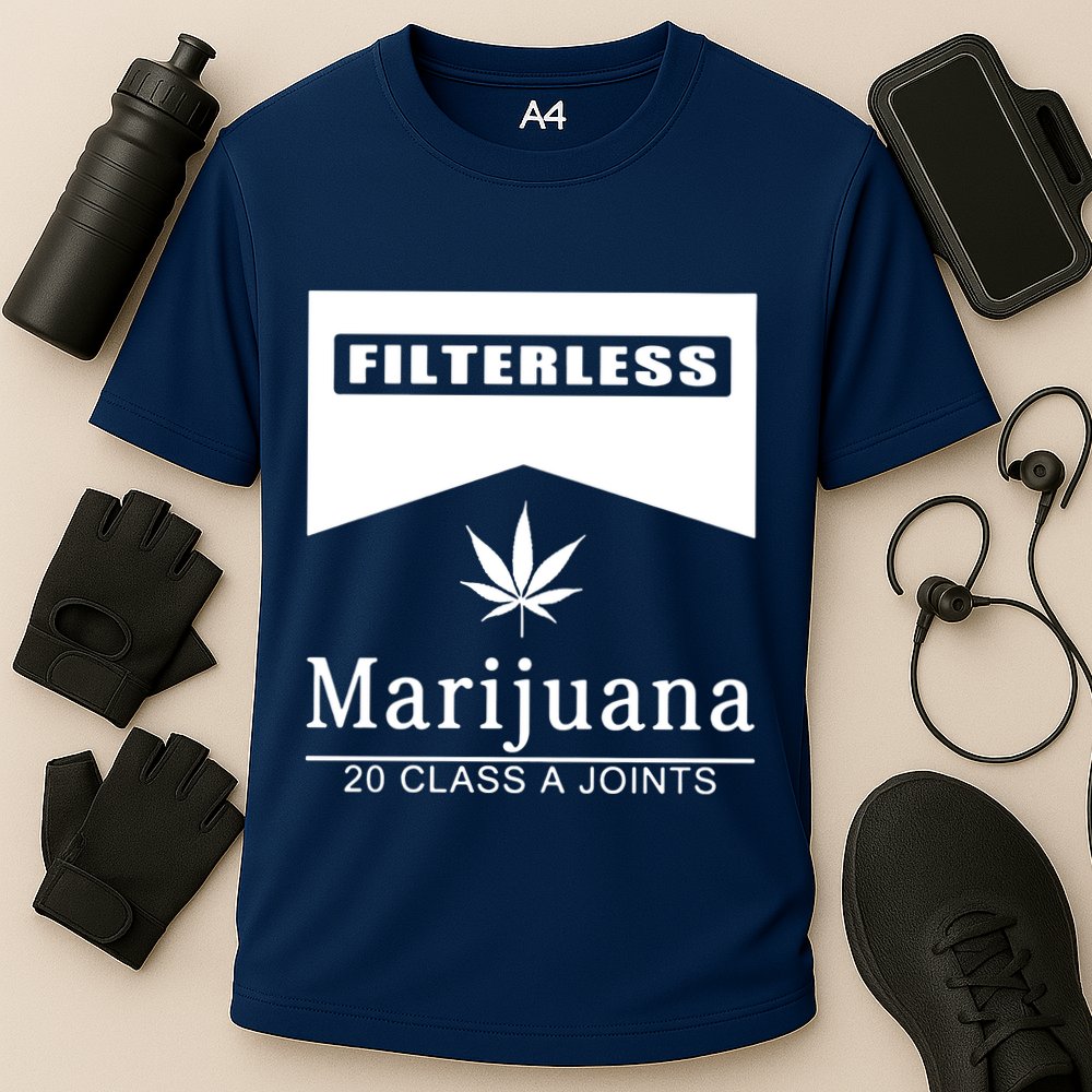 Marijuana Cooling Performance Crew T-Shirt
