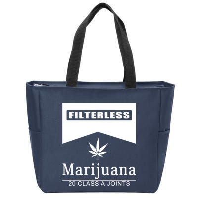 Marijuana Zip Tote Bag