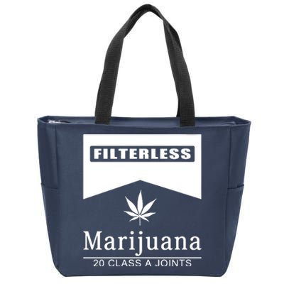 Marijuana Zip Tote Bag