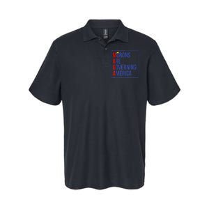 Maga Morons Are Governing America Softstyle Adult Sport Polo