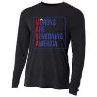 Maga Morons Are Governing America Cooling Performance Long Sleeve Crew