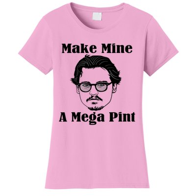 Make Mine A Mega Pint Funny Women's T-Shirt