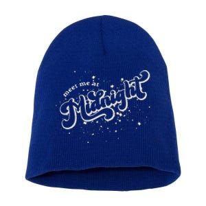 Meet Me At Midnight Short Acrylic Beanie