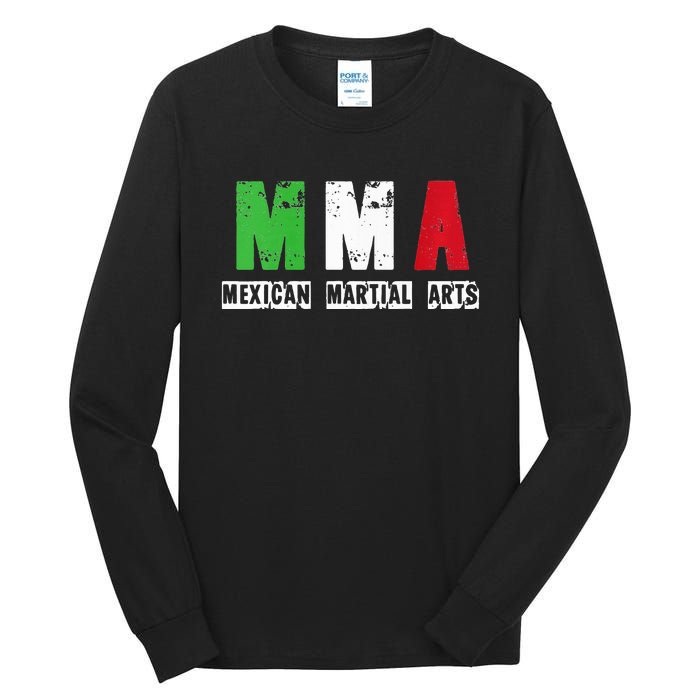 Mexican Martial Arts Tall Long Sleeve T-Shirt