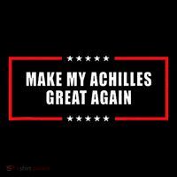 Make My Achilles Great Again Achilles Surgery Recovery Women's V-Neck T-Shirt