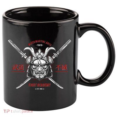 Mixed Martial Arts FIght Academy Samurai Warrior 11oz C Handle Ceramic Mug