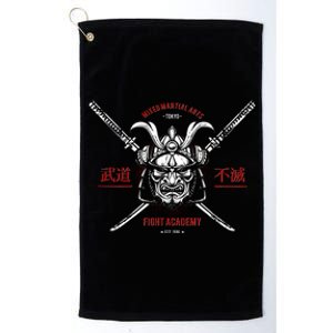 Mixed Martial Arts FIght Academy Samurai Warrior Platinum Collection Golf Towel