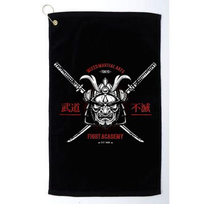 Mixed Martial Arts FIght Academy Samurai Warrior Platinum Collection Golf Towel