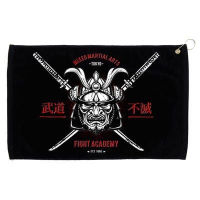 Mixed Martial Arts FIght Academy Samurai Warrior Grommeted Golf Towel