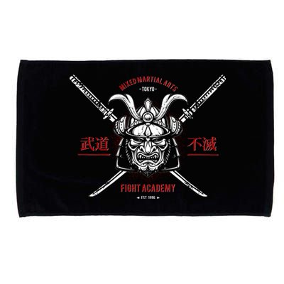 Mixed Martial Arts FIght Academy Samurai Warrior Microfiber Hand Towel