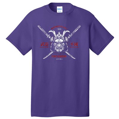 Mixed Martial Arts FIght Academy Samurai Warrior Tall T-Shirt