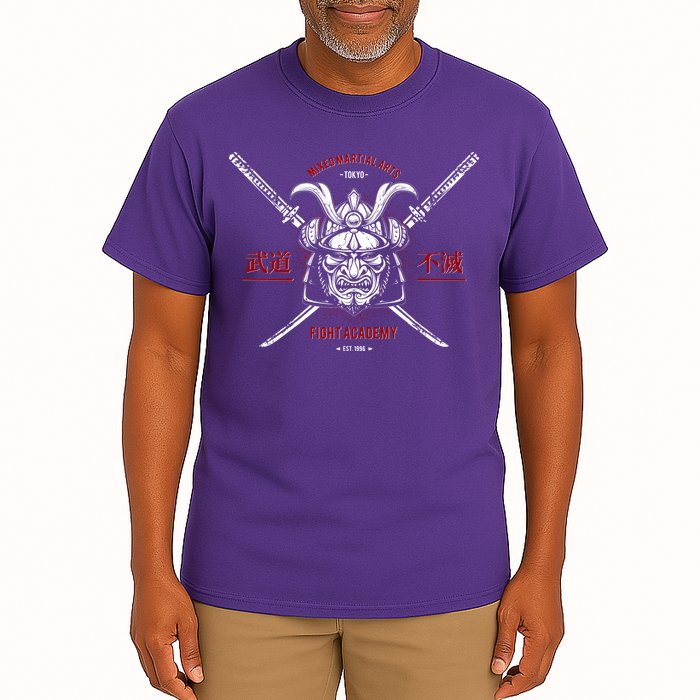 Mixed Martial Arts FIght Academy Samurai Warrior Tall T-Shirt