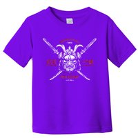 Mixed Martial Arts FIght Academy Samurai Warrior Toddler T-Shirt