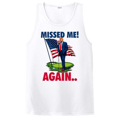 Missed Me Again You Missed Trump Golf 2024 PosiCharge Competitor Tank