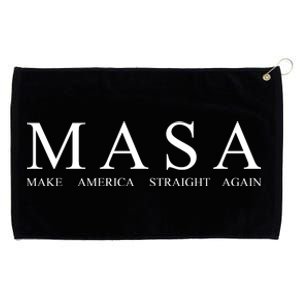 MASA Make America Straight Again Grommeted Golf Towel