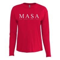 MASA Make America Straight Again Womens Cotton Relaxed Long Sleeve T-Shirt