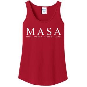 MASA Make America Straight Again Ladies Essential Tank