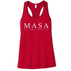 MASA Make America Straight Again Women's Racerback Tank