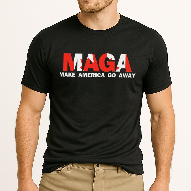 Maga Make America Go Away Canada Support Cooling Performance Crew T-Shirt