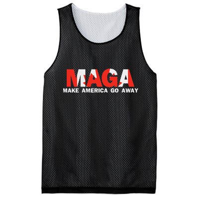 Maga Make America Go Away Canada Support Mesh Reversible Basketball Jersey Tank