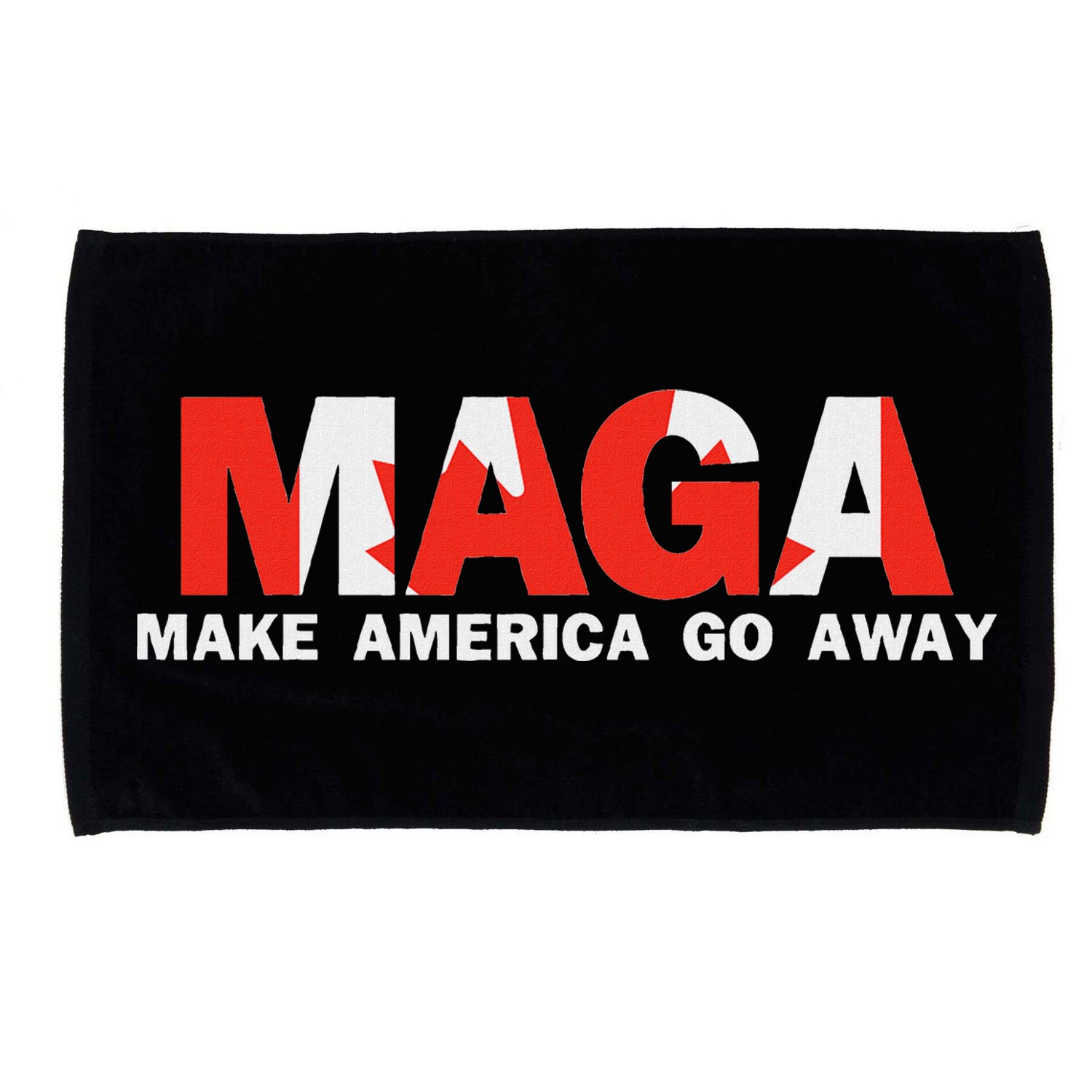 Maga Make America Go Away Canada Support Microfiber Hand Towel