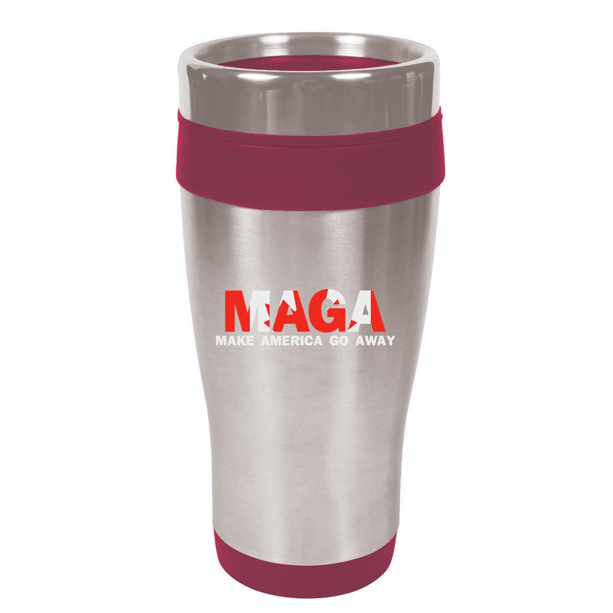 Maga Make America Go Away Canada Support 16oz Travel Tumbler