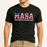 MASA Make America Straight Again USA Flag Performance Shirt