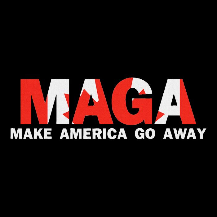 Maga Make America Go Away Canada Bucket Hat