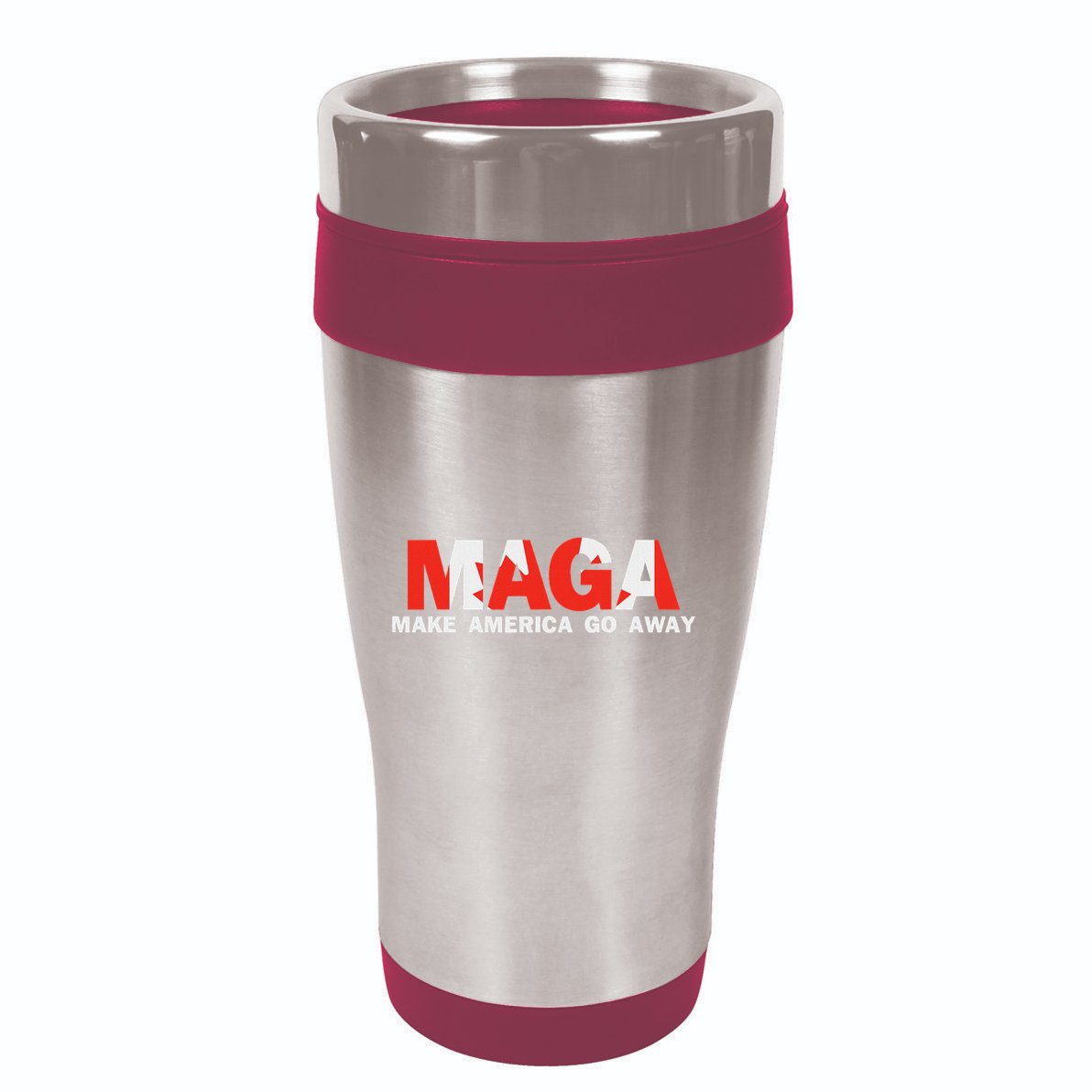 Maga Make America Go Away Canada 16oz Travel Tumbler