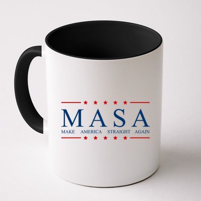 MASA Make America Straight Again Logo Mug