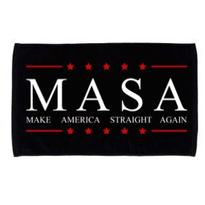 MASA Make America Straight Again Logo Microfiber Hand Towel