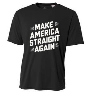 Masa Make America Straight Again Cooling Performance Crew T-Shirt