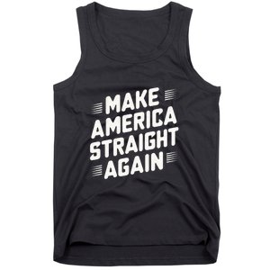 Masa Make America Straight Again Tank Top