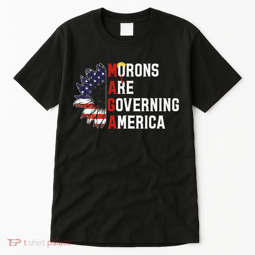 Maga Morons Are Governing America Anti Trump Vintage Quote Tall T-Shirt