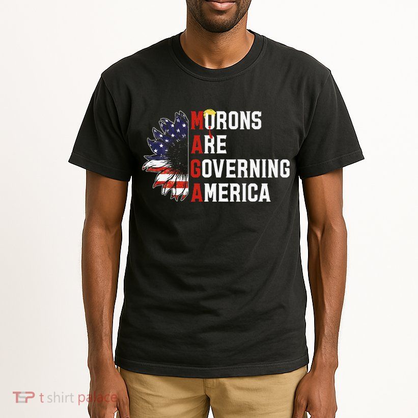 Maga Morons Are Governing America Anti Trump Vintage Quote Tall T-Shirt