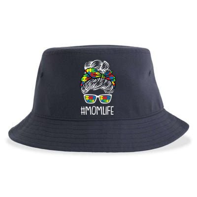 Momlife Mothersday Autism Awareness Mama Mommy Momma Sustainable Bucket Hat