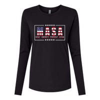 MASA Make America Straight Again Womens Cotton Relaxed Long Sleeve T-Shirt