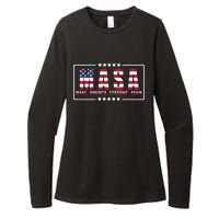 MASA Make America Straight Again Womens CVC Long Sleeve Shirt