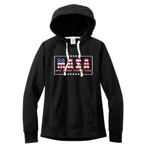 MASA Make America Straight Again Women's Fleece Hoodie