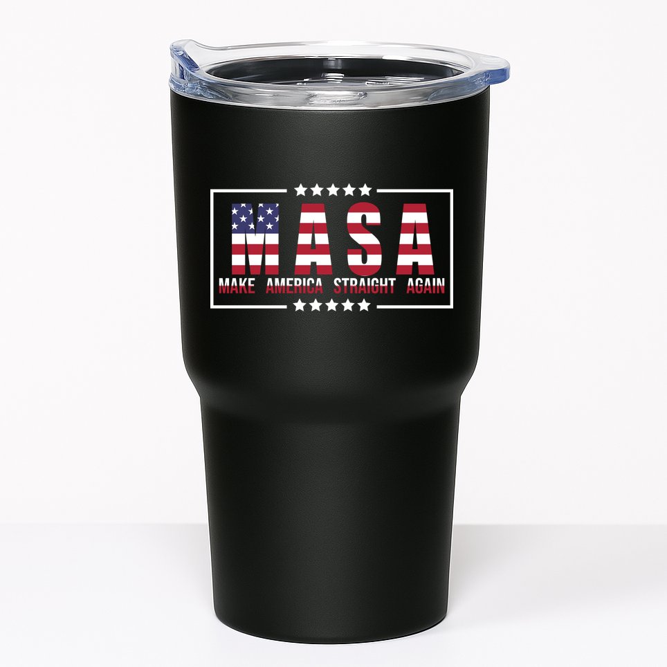 MASA Make America Straight Again Tumbler
