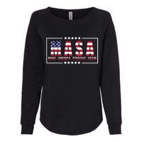 MASA Make America Straight Again Womens California Wash Sweatshirt