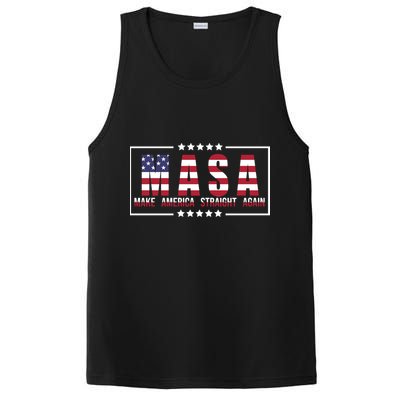 MASA Make America Straight Again PosiCharge Competitor Tank