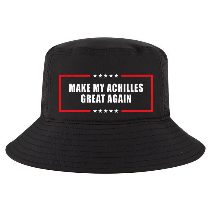 Make My Achilles Great Again Achilles Surgery Recovery Cool Comfort Performance Bucket Hat