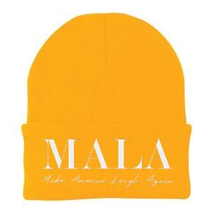 Mala Make America Laugh Again Funny Kamala Harris Knit Cap Winter Beanie