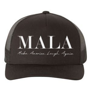 Mala Make America Laugh Again Funny Kamala Harris Yupoong Adult 5-Panel Trucker Hat