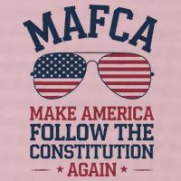 Mafca Make America Follow The Constitution Again 25L Jumbo Tote